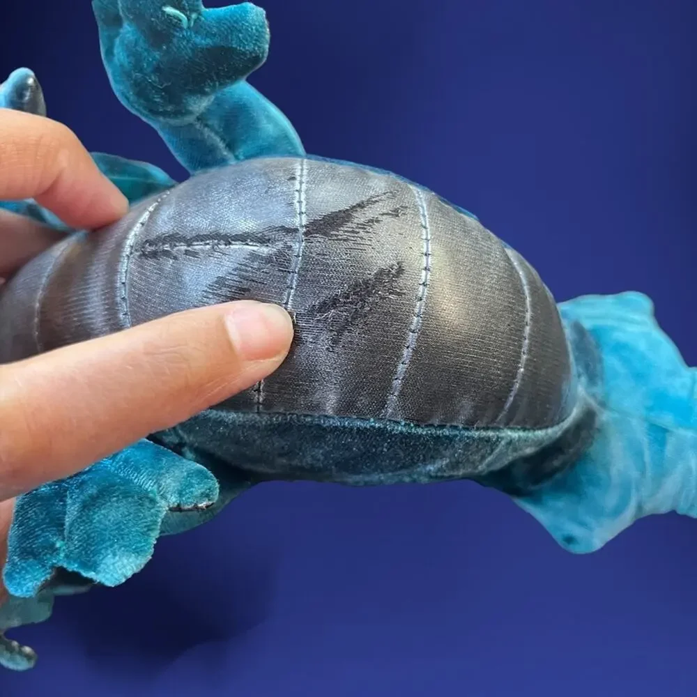 Douglas The Cuddle Toy JADE The Blue Dragon Metallic Plush 14” Fairy Imagination